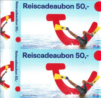 Tegoedbonnen TUI