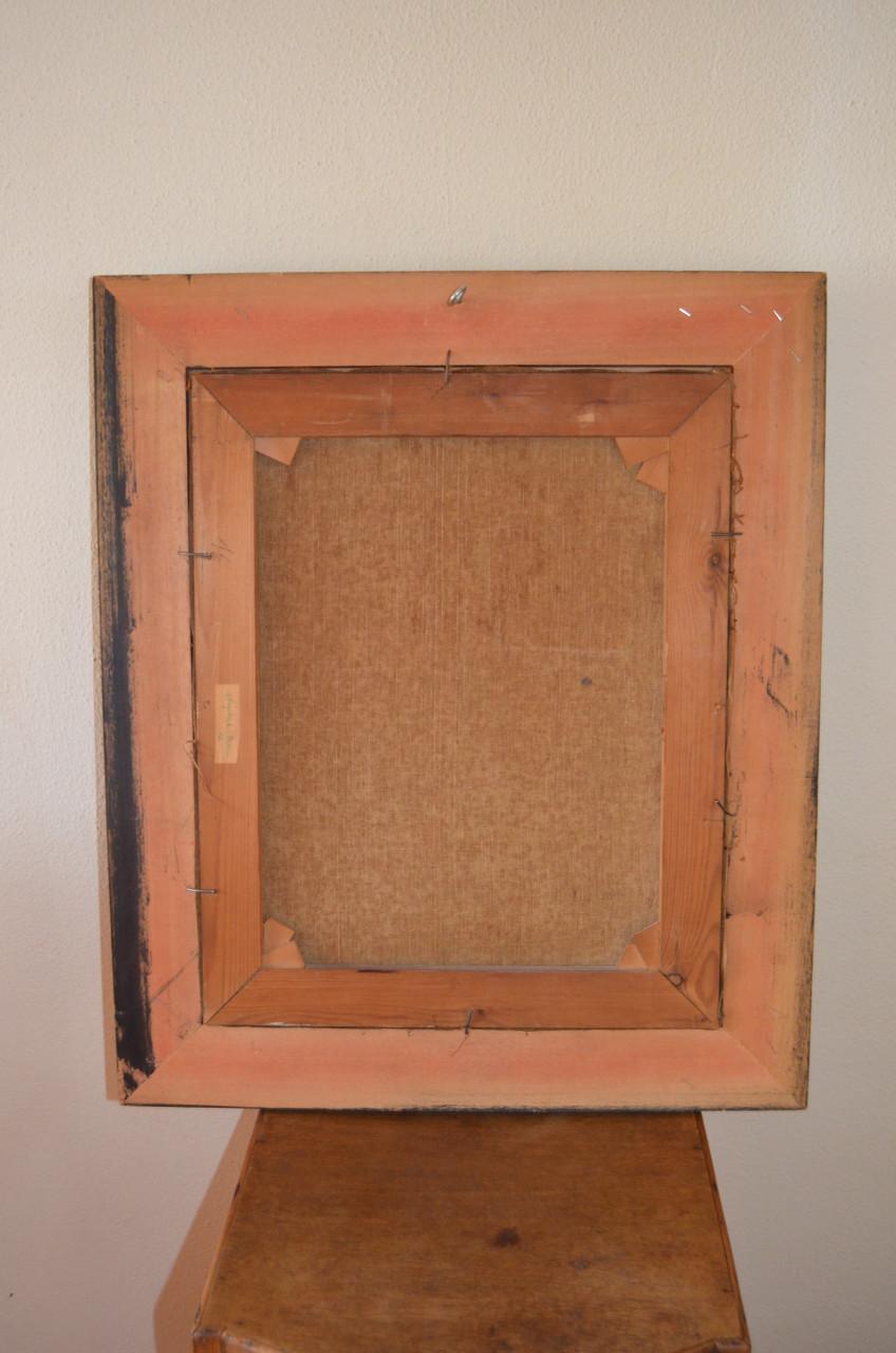 Olieverfschilderij Miel Moorkens, Hoeve in Strijbeek