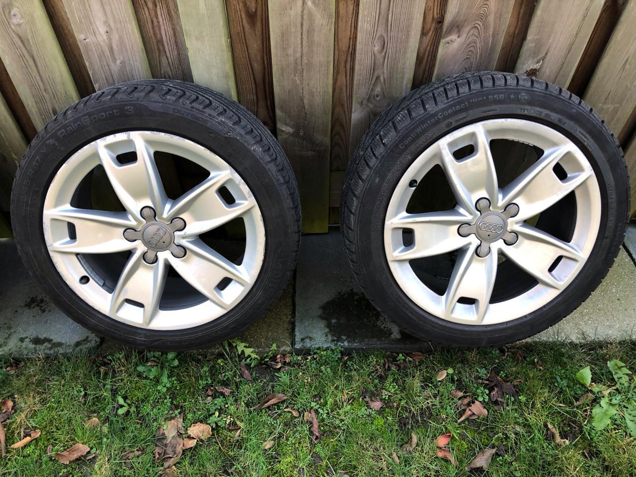 TK velgen met banden voor een Audi A3.