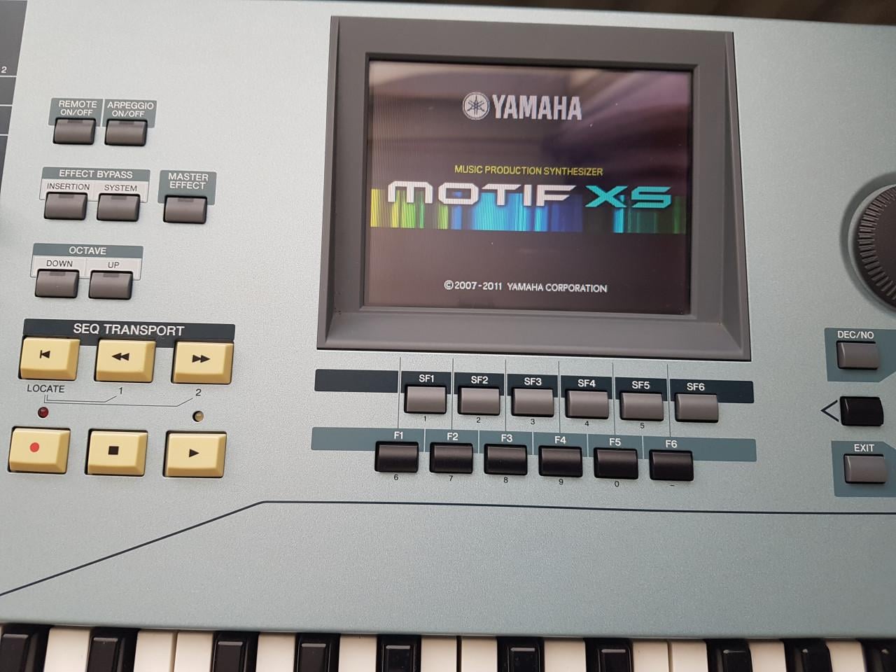 YAMAHA MOTIF XS6, in zeer goede staat, veel extra's