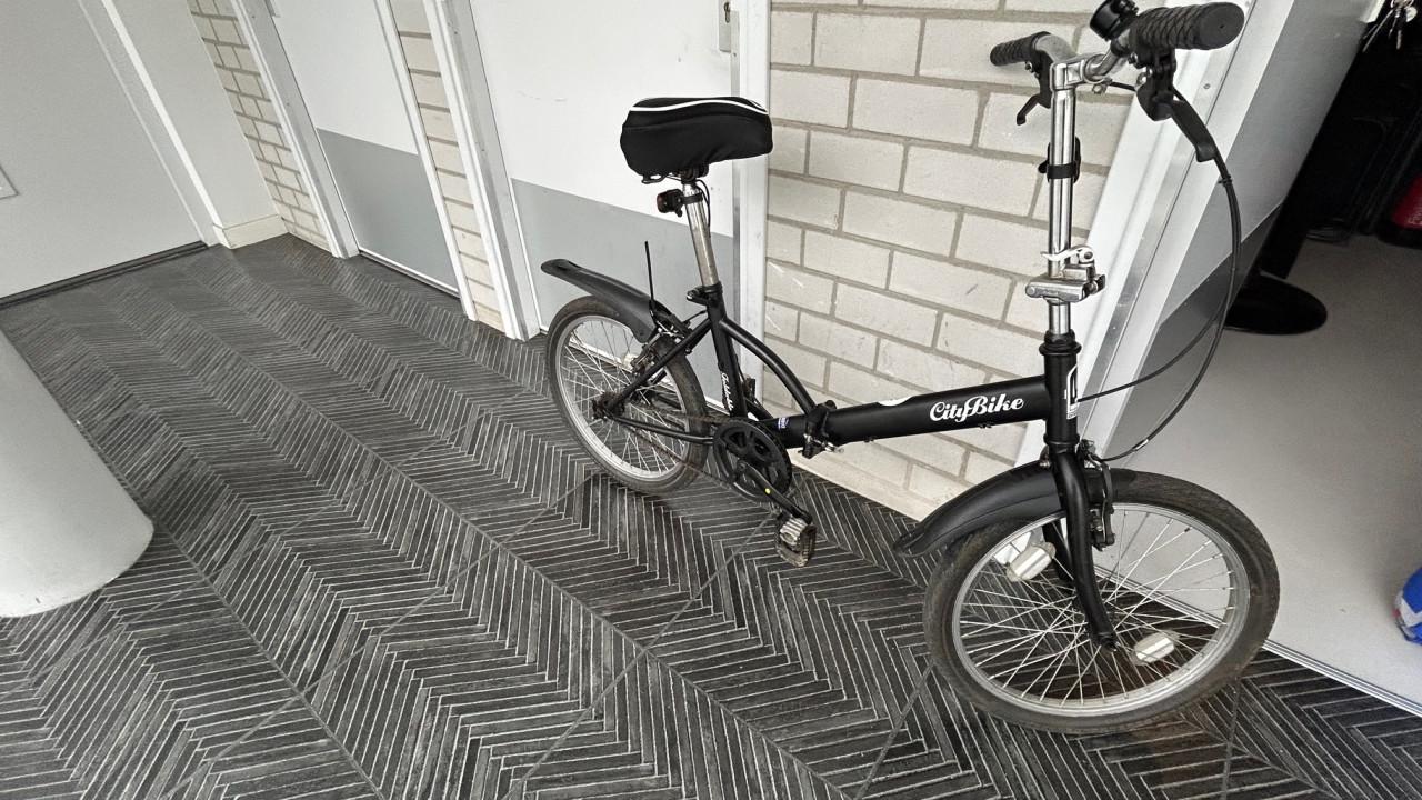 Uitstekende vouwfiets
