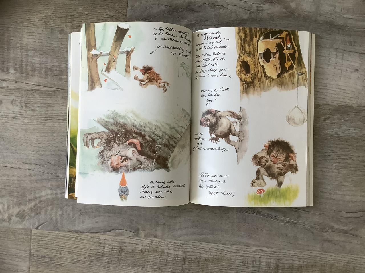 Boek - de oproep der Kabouters van Rien Poortvliet