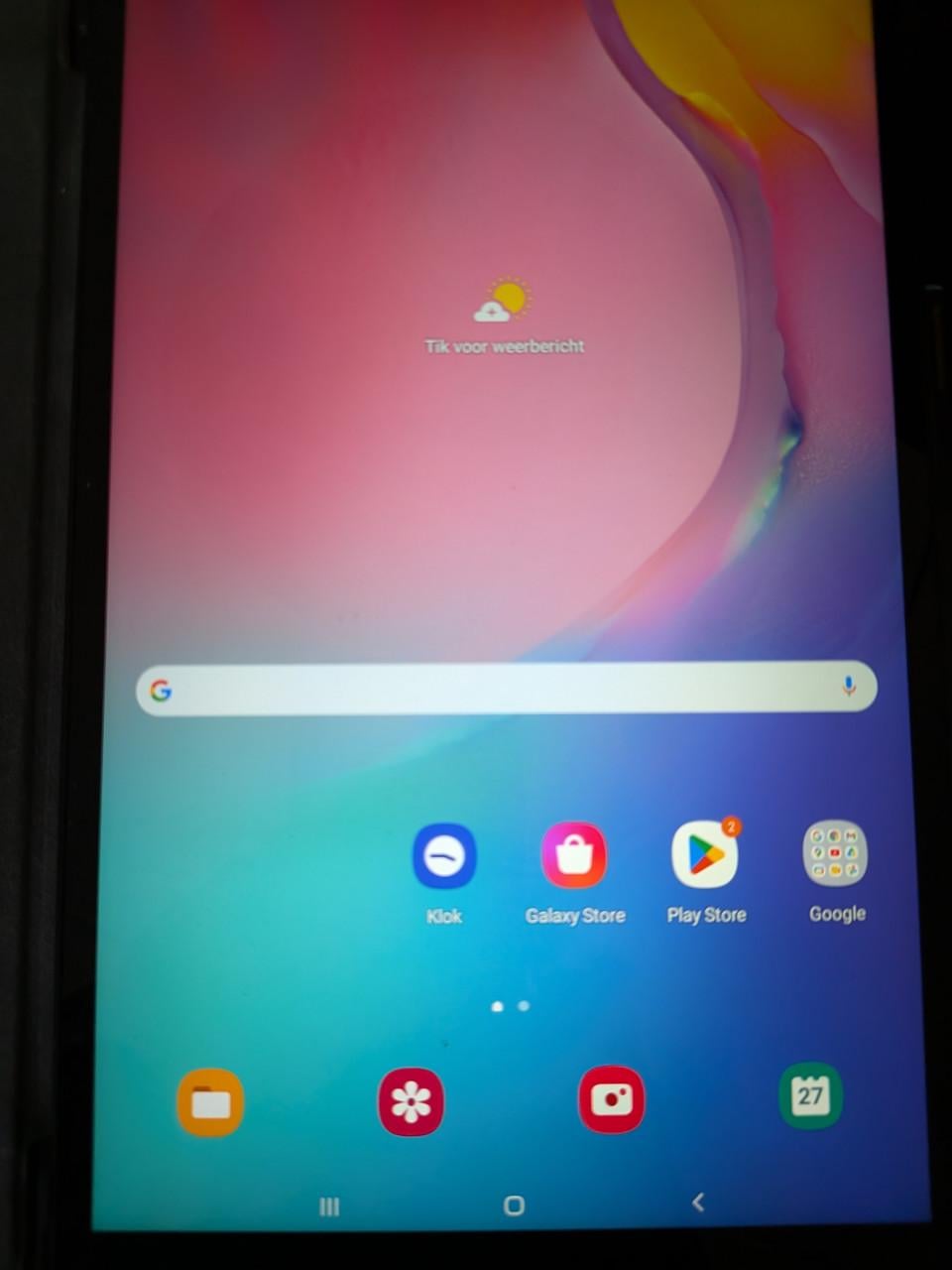 Samsung Galaxy Tab A (SM-T510) incl. doos en cover