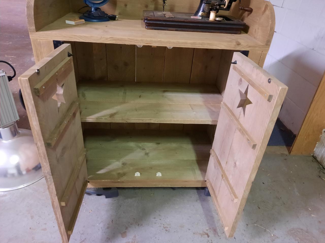 Mooie steigerhouten commode