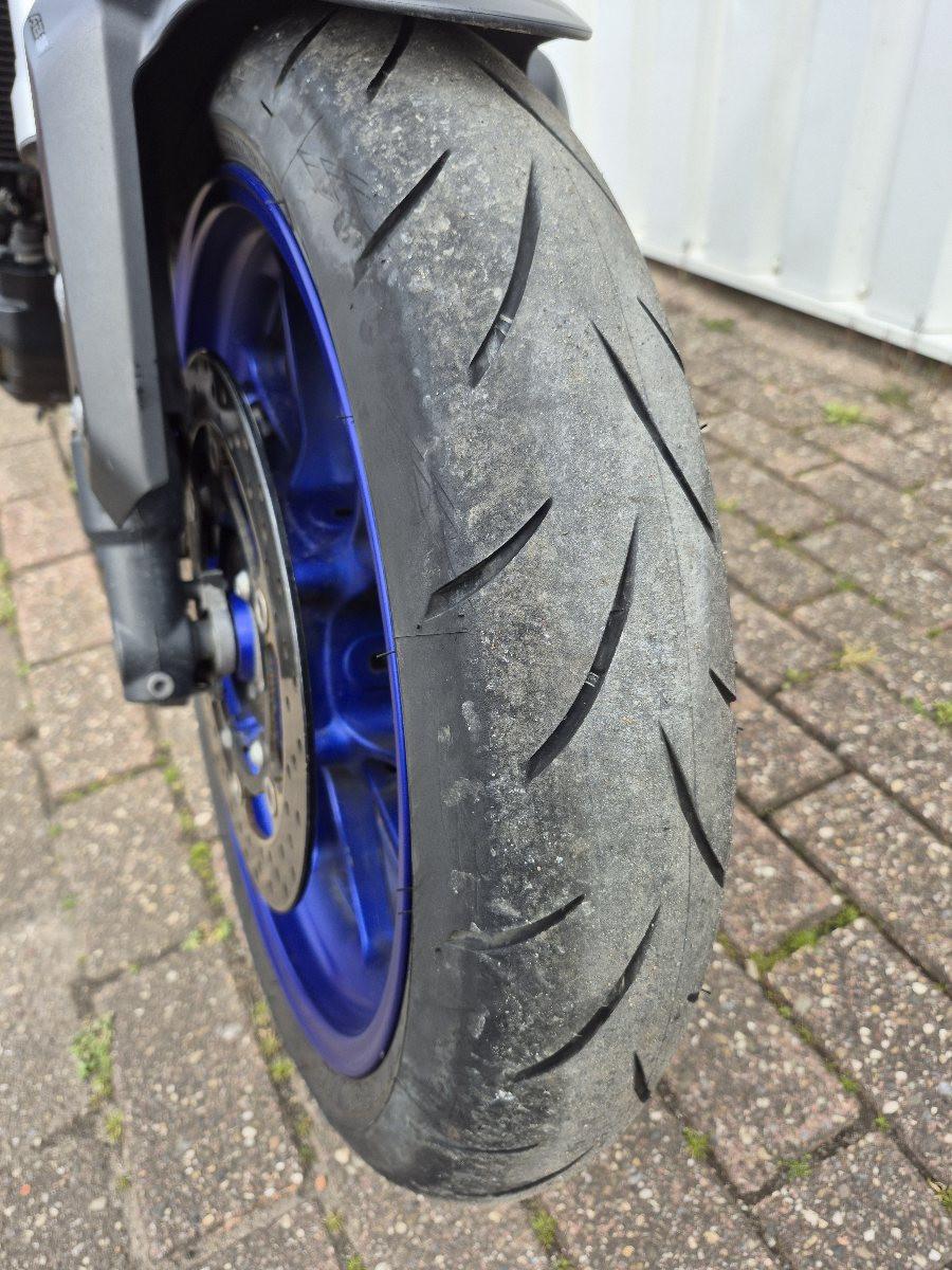 Yamaha MT-09 uit 2014, stoere naked bike