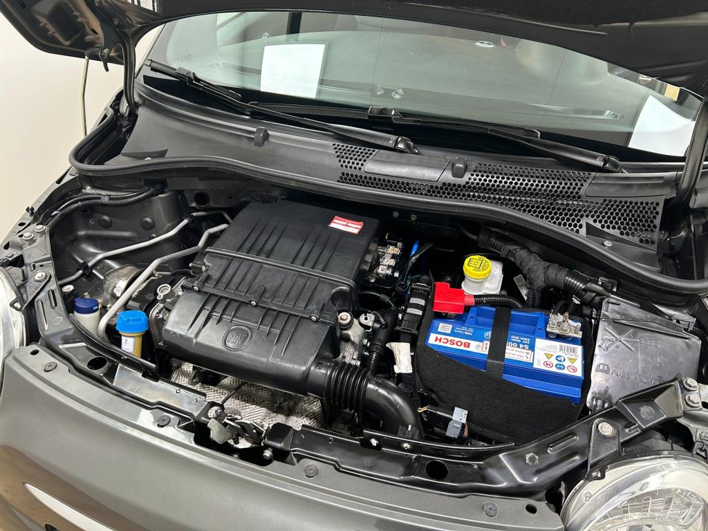 Fiat 500 C occasion 1.2 lounge | grijs | tweedehands fiat 500 | airco | aux