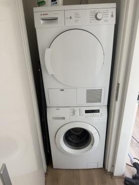 Wasmachine en droger te koop