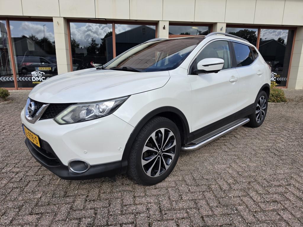 Nissan Qashqai 1.2 tekna | airco | navi | cruise | side-bars