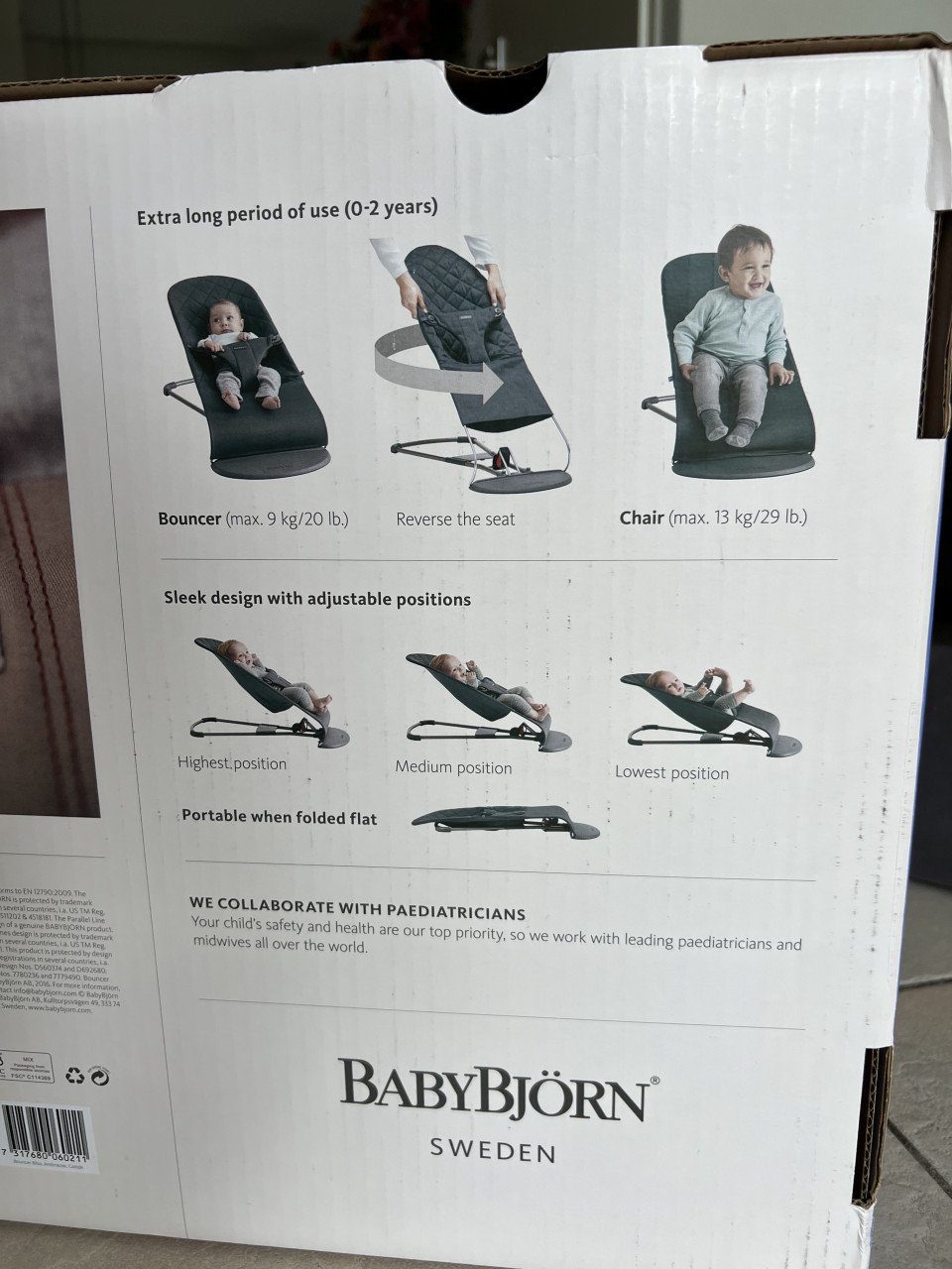 Wipstoel babybjorn