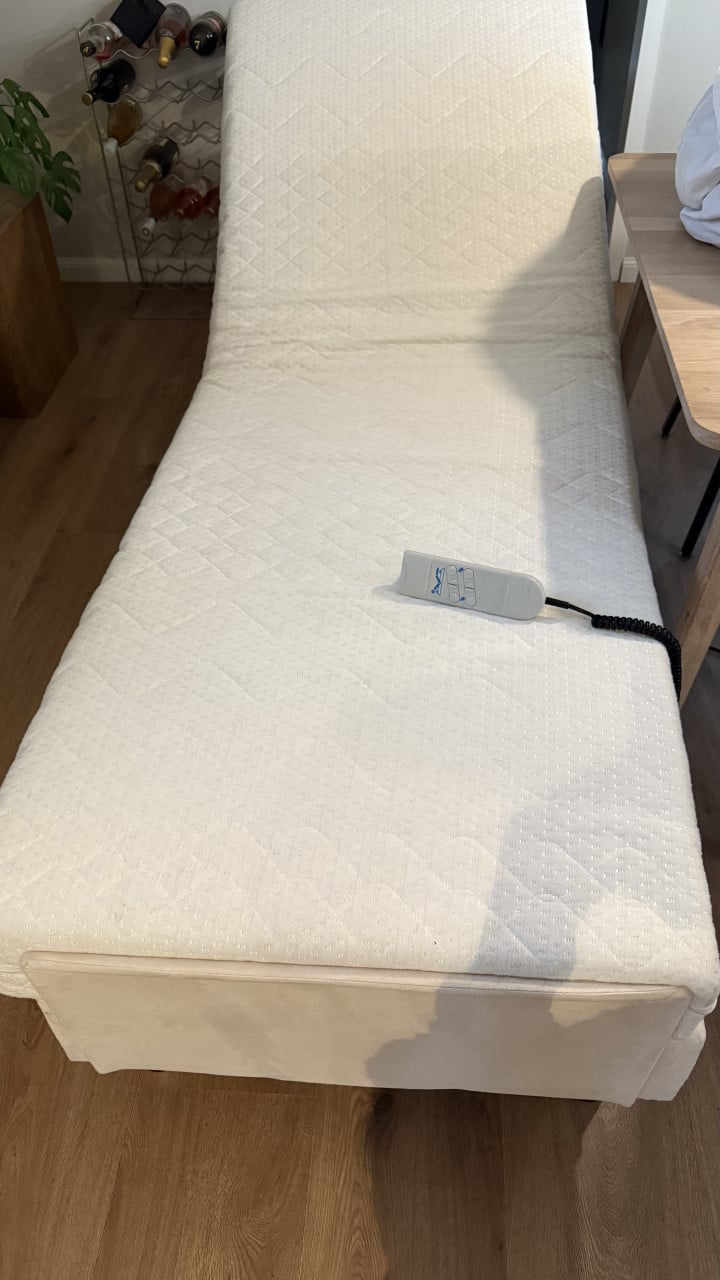 Electrische twijfelaar boxspring