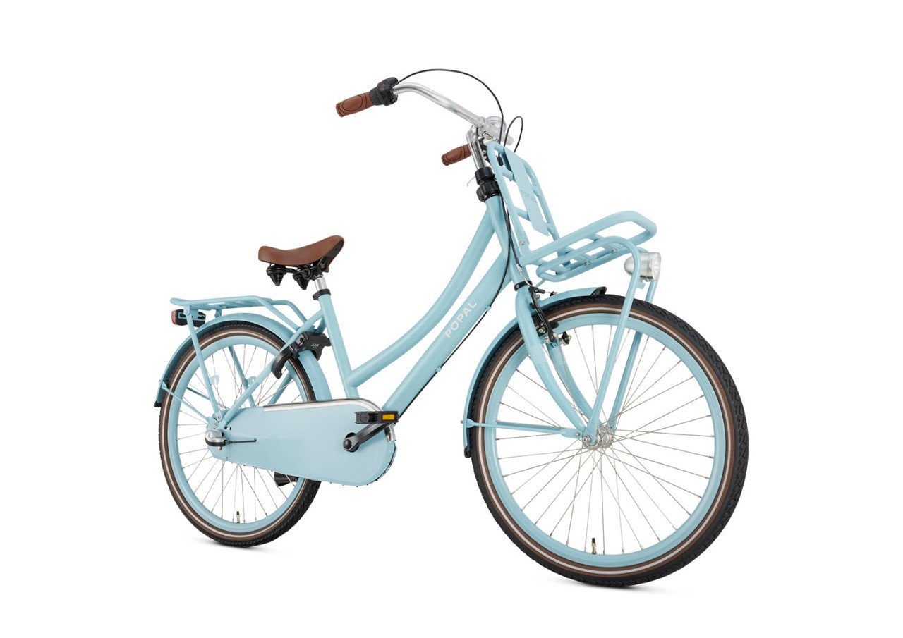 Nieuwe Popal 2025 Daily Dutch Basic + Meisjesfiets 24" 41cm Remn. 3 versn.