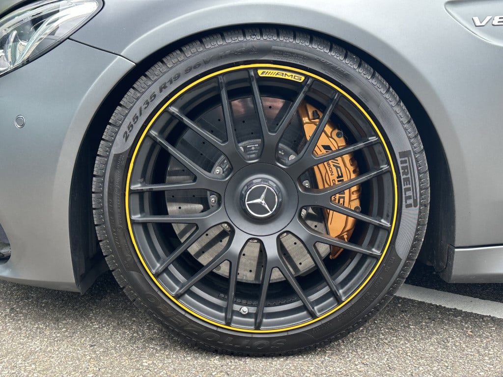 Mercedes-Benz C-Klasse coupé amg 63 s edition 1 v8 l panoramadak l memory l