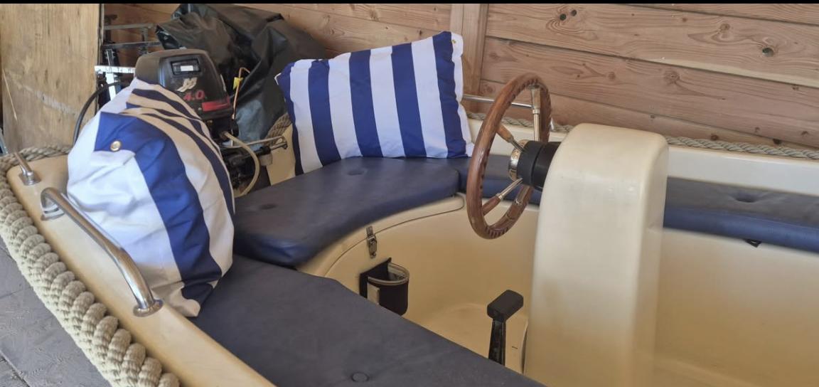 Corsiva 430 met mercury 4 PK en trailer