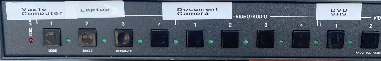 Extron MPS 112 Video/Datamixer voor gestroomlijnde presentaties