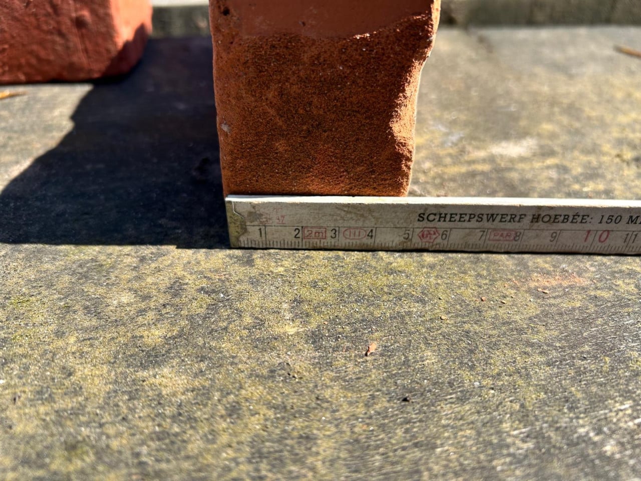 Metselsteen Molenlandse rijnvorm recup van Wienerbergen