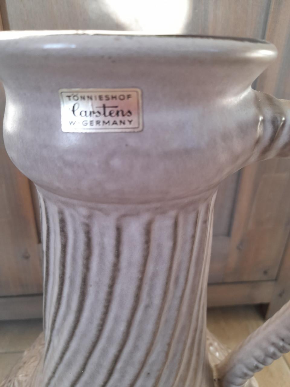 Zeldzame Carstens Tonnies west germany vloer VAAS 2201-45  45cm hoog