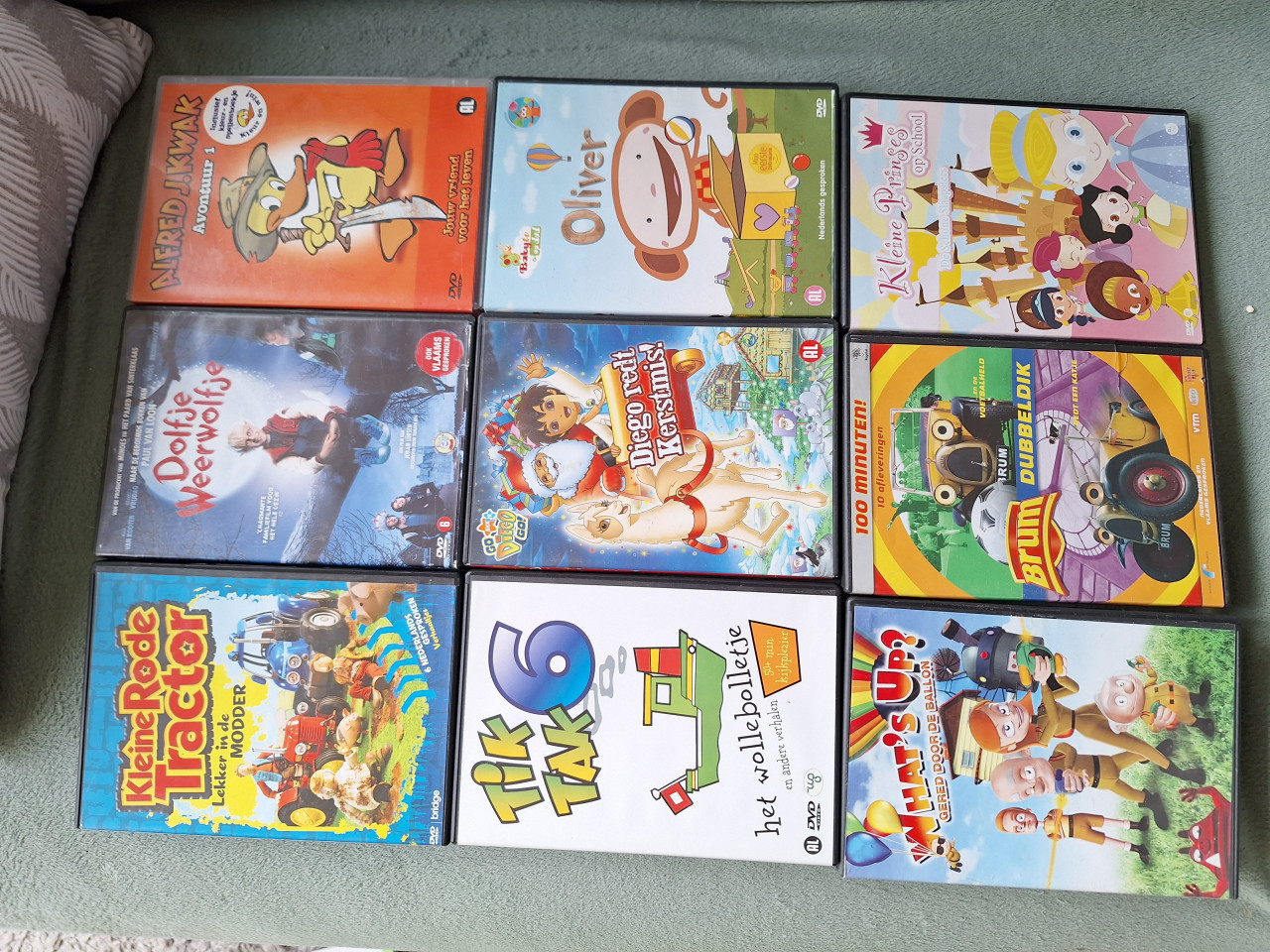 35 kinder dvds Origineel