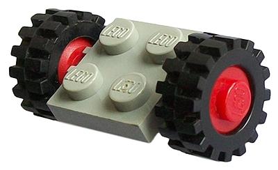 Lego: verschillende soorten wielen en ophangstenen voor wielen