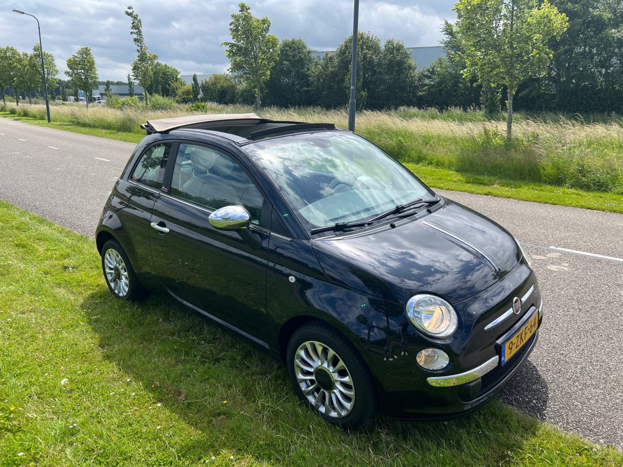 Topstaat; Fiat 500 Cabrio uit 2015 met slechts 78.000 km