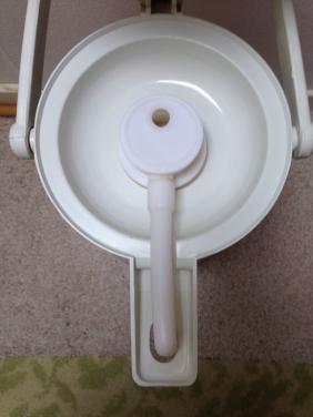 Vintage bloemenpatroon Pomp Pot