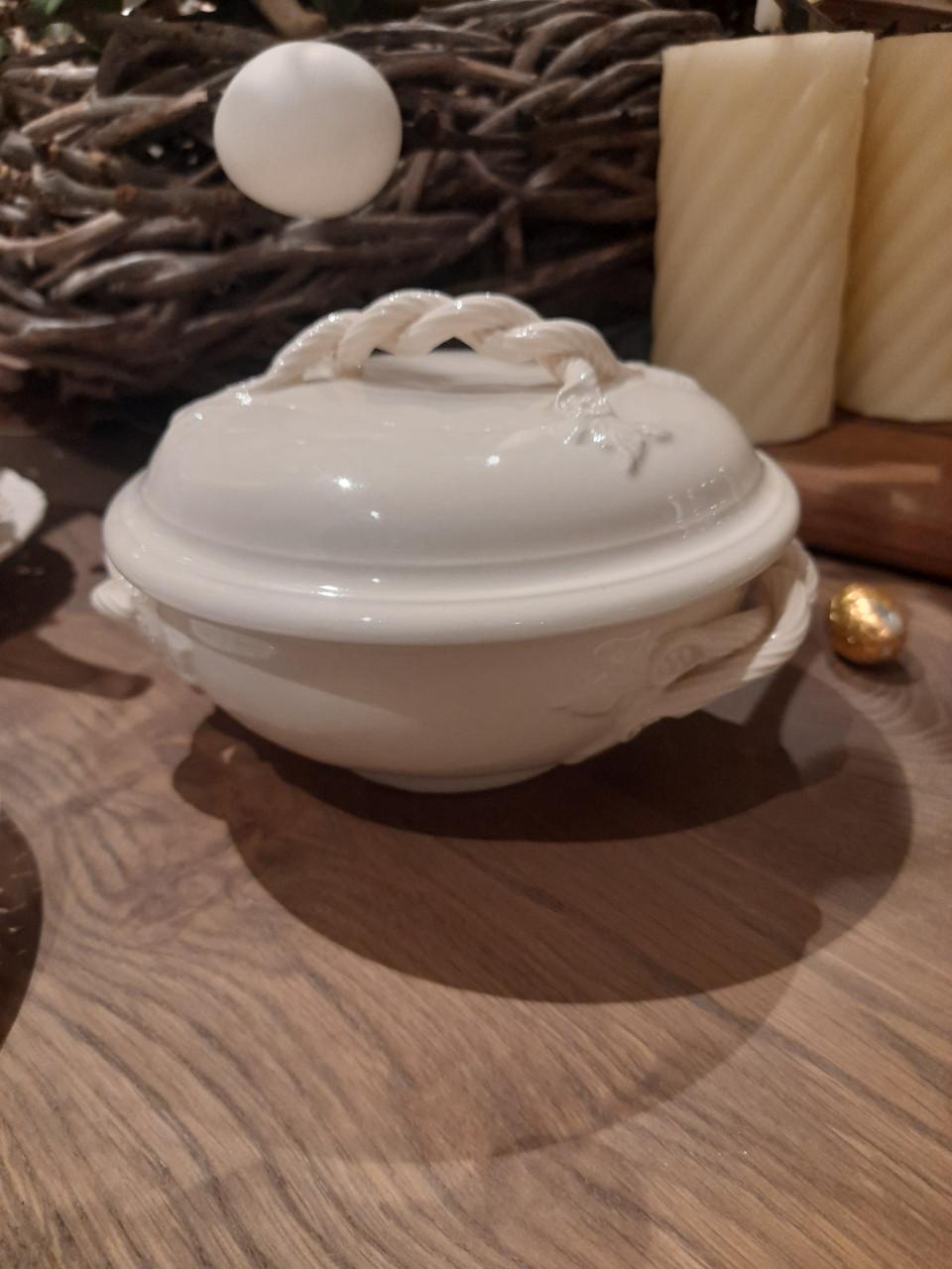 Authentic leedsware  servies (in goede nette staat )