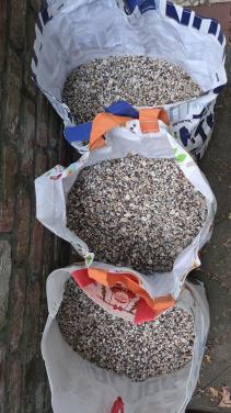 84 kg aquariumgrind – verdeeld over 3 zakken – ophalen