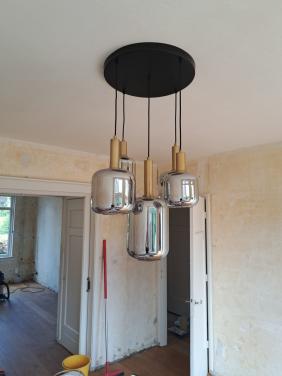 Hanglamp met 5 lampen