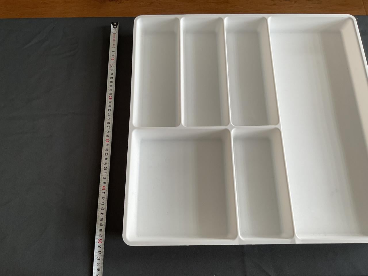 Lade organizer wit kunststof ikea