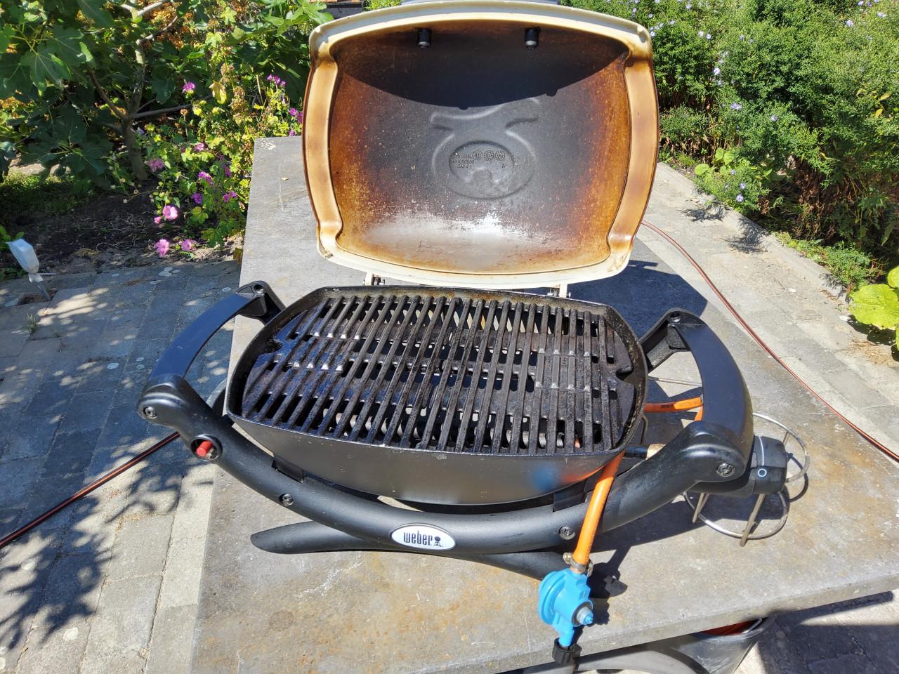 Weber gas BBQ