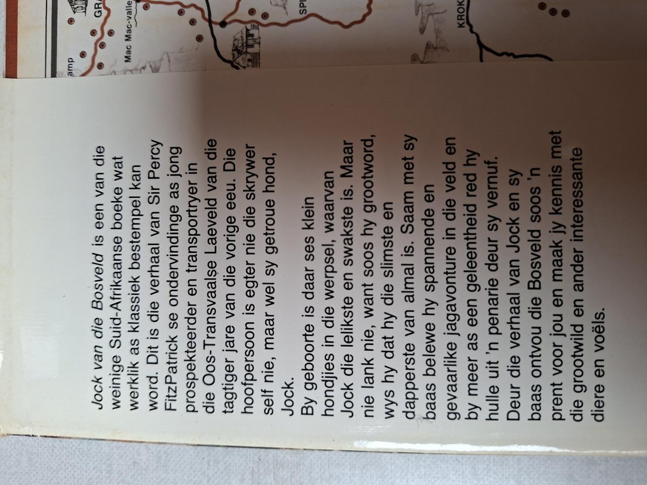 Te koop: Jock van die bosveld.  Sir Percy FritzPatrick.