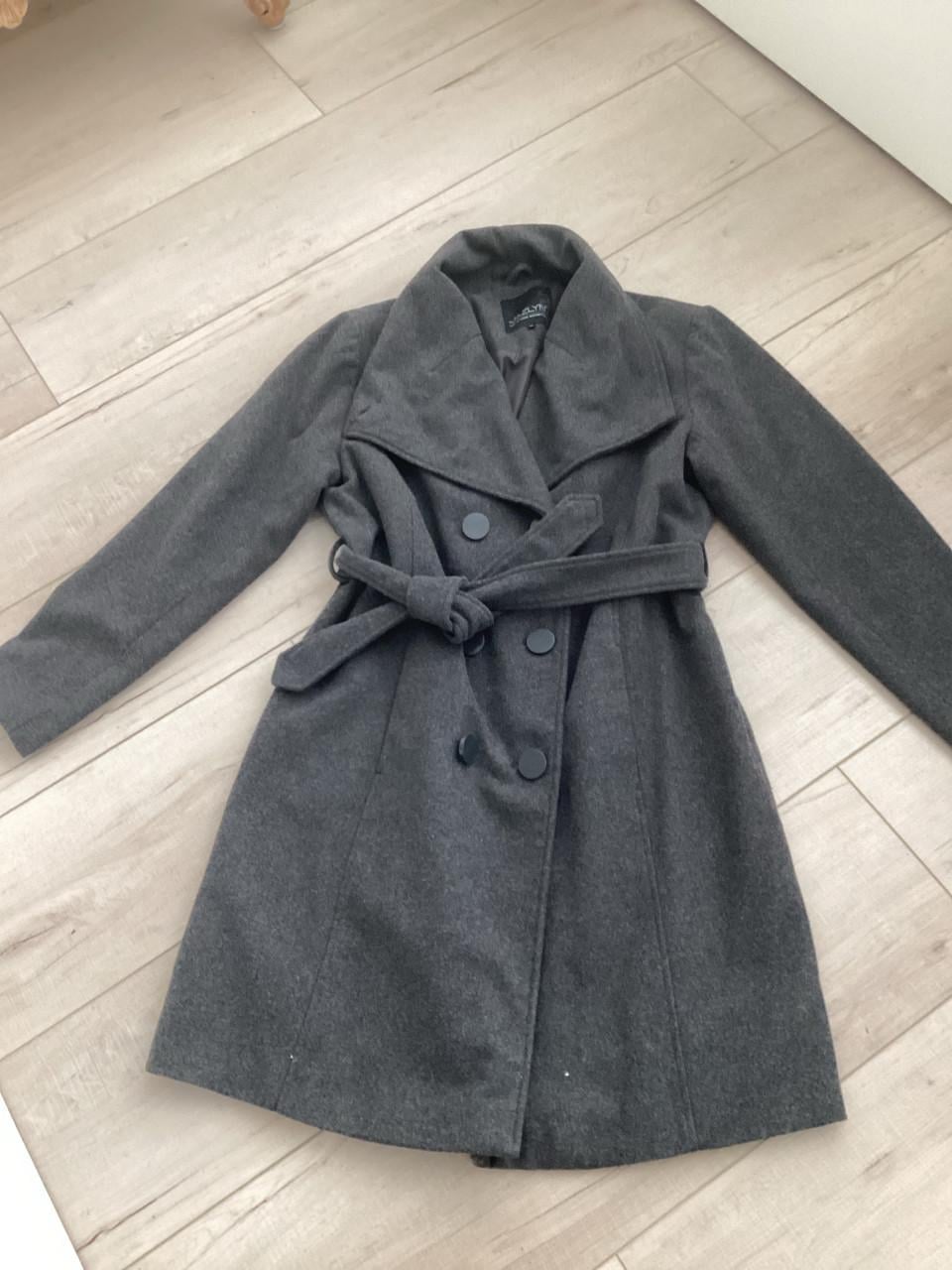 Winterjas zgan grijs maat 42