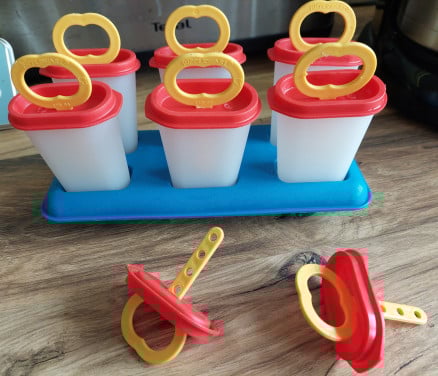 Tupperware ijsvormpjes