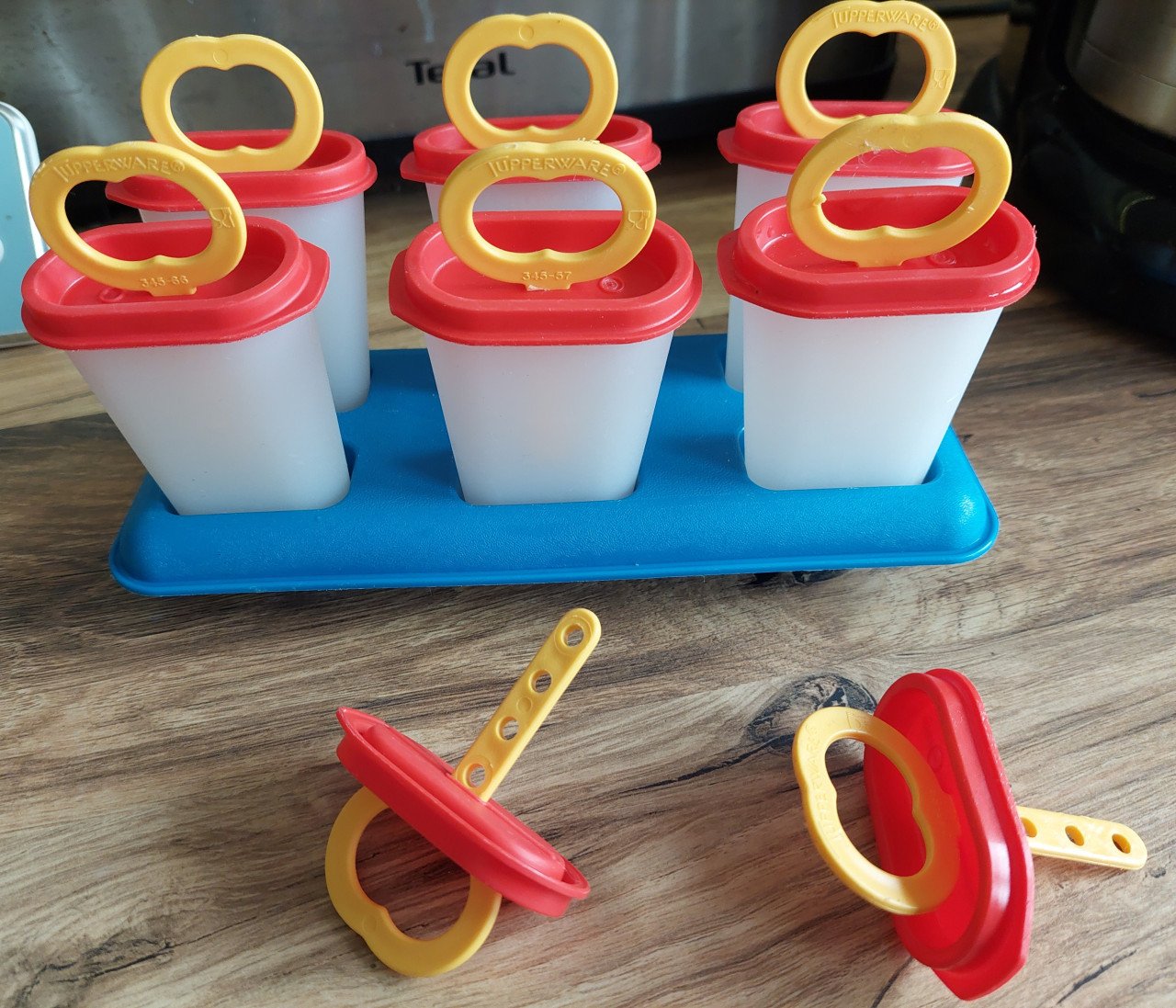 Tupperware ijsvormpjes