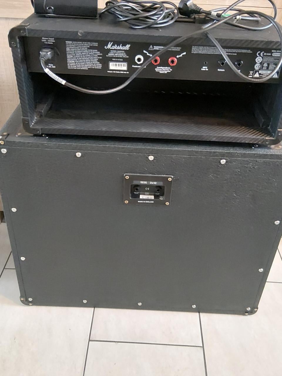 Complete Marshall MG100HCFX versterker