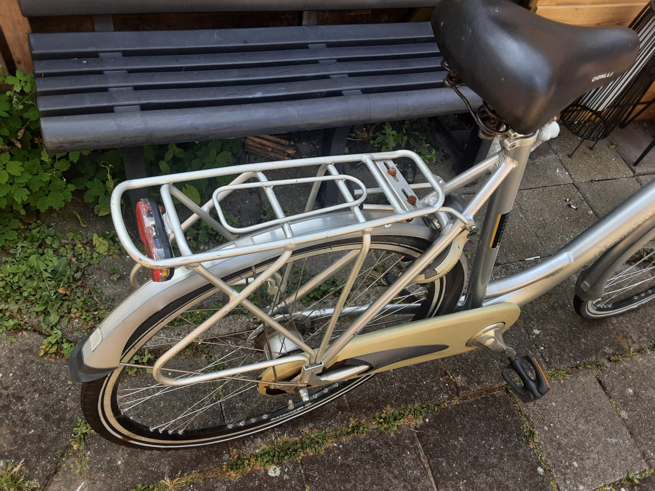 Batavus damesfiets, 8 speed,rollerbrake rem