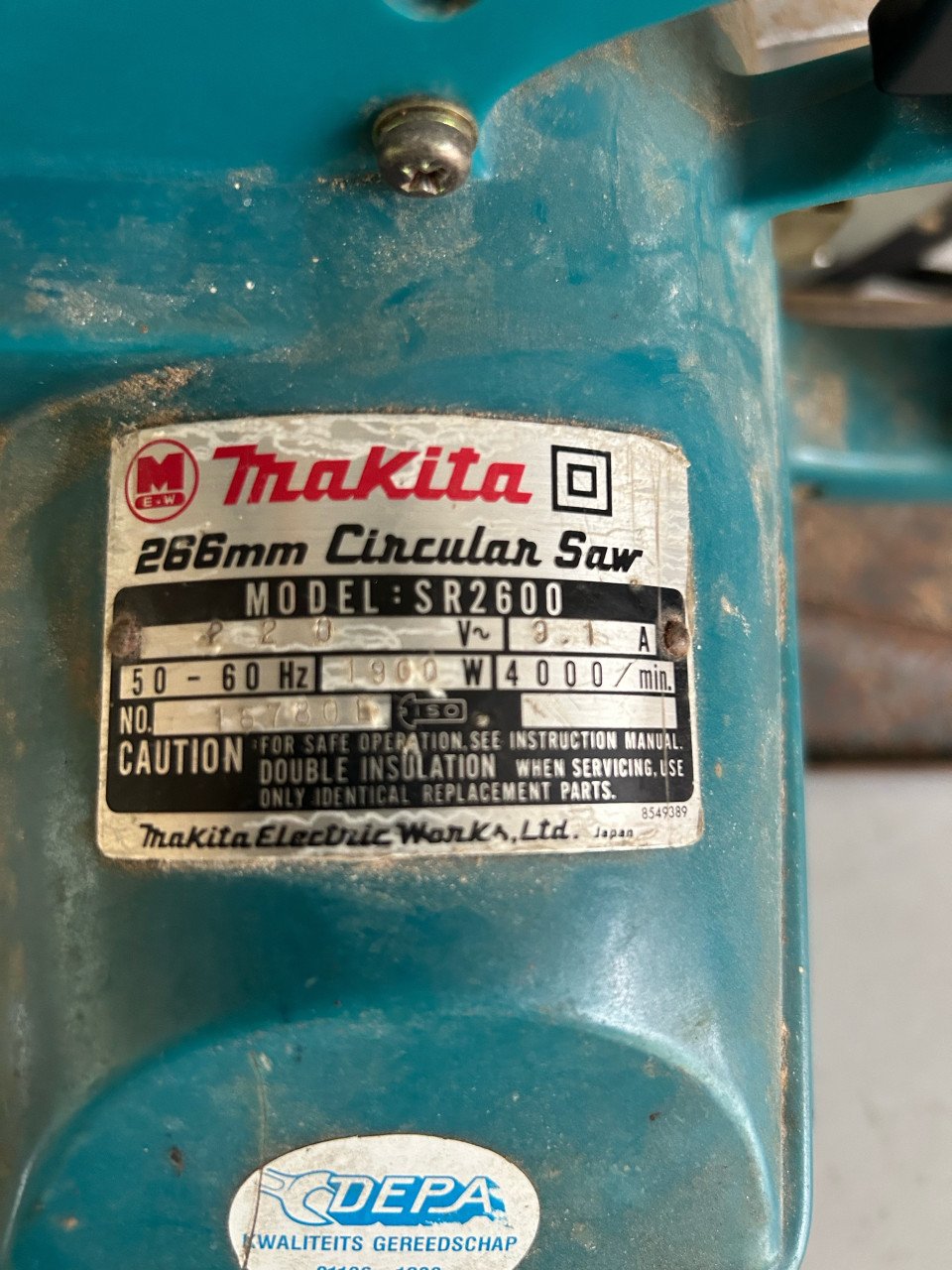 Cirkelzaag Makita