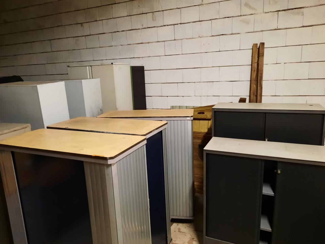 Dossierkasten roldeurkasten kast kantoor werkplaats