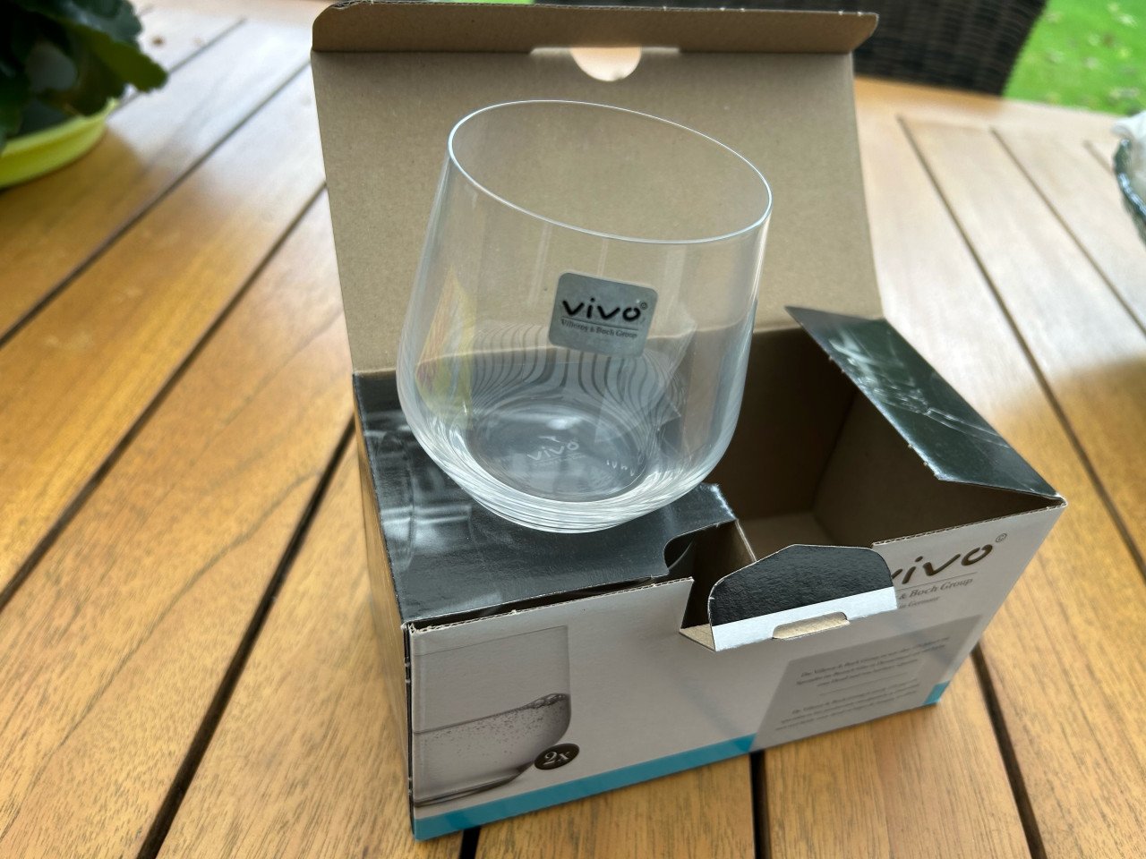 VILLEROY BOCH WATER GLAZEN NIEUW