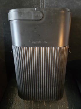 Recycling container van Nespresso