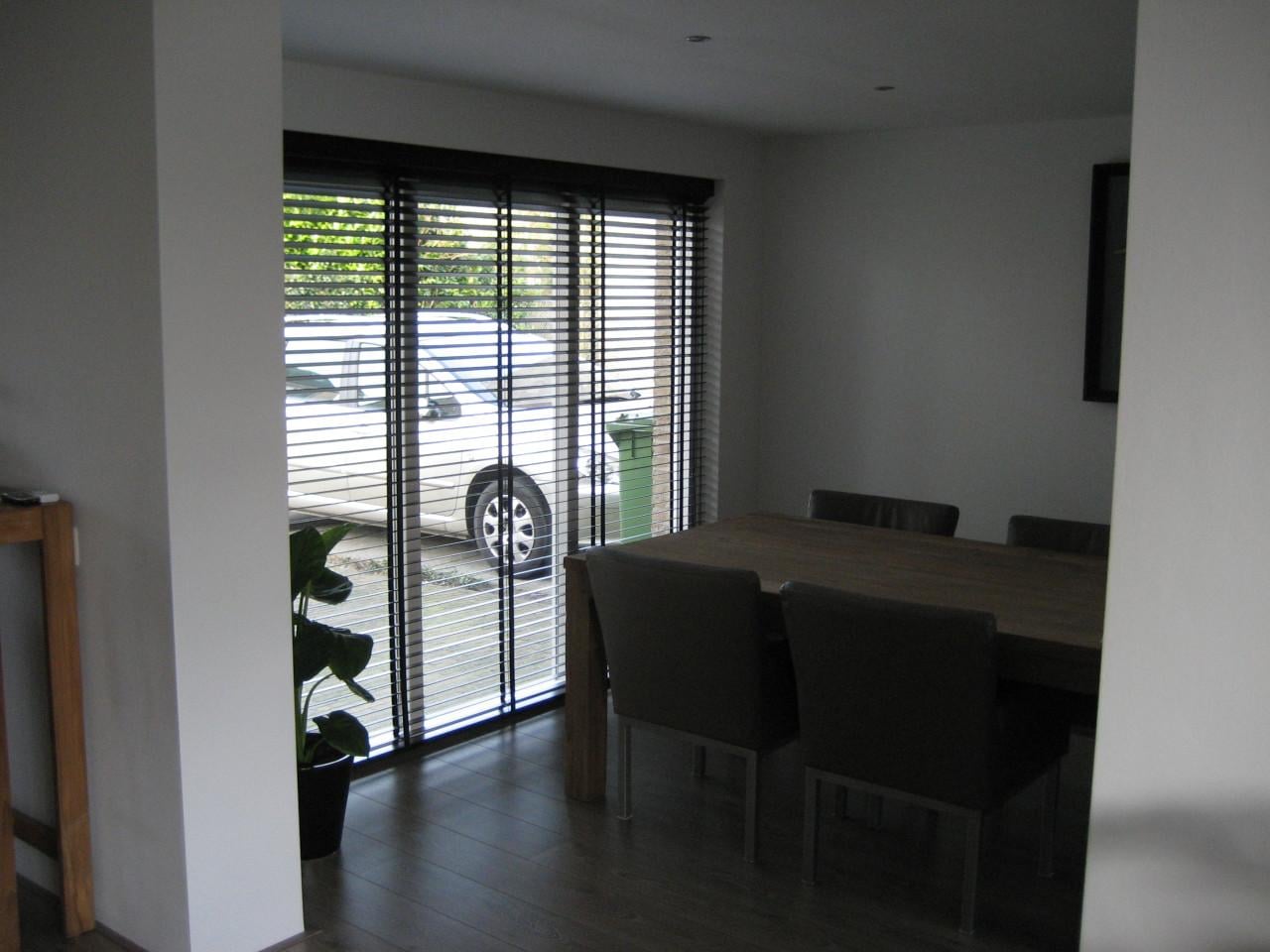 3 Sunway houten jaloezieën zwart