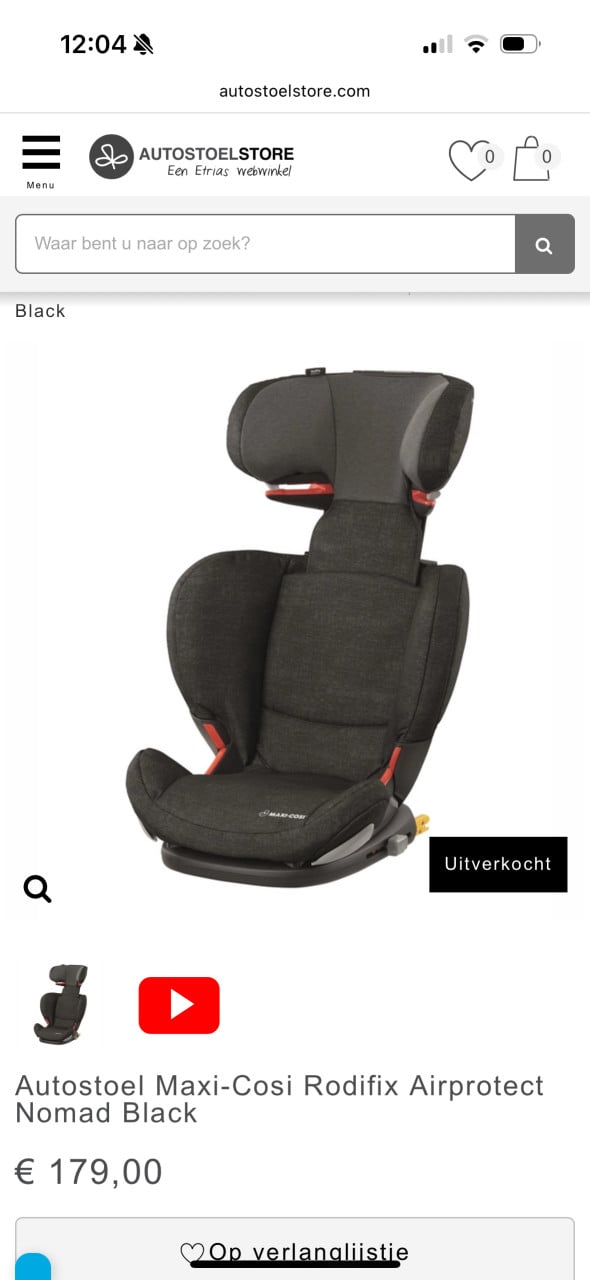 Autostoel