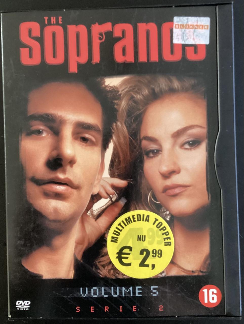 10 DVD’s o.a. Sopranos en Pulp Fiction