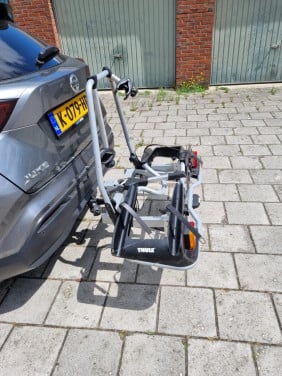 Thule kantelbare fietsendrager voor elektrische fietsen