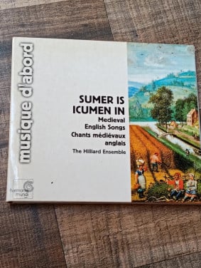 CD te koop met middeleeuwse Engelse songs