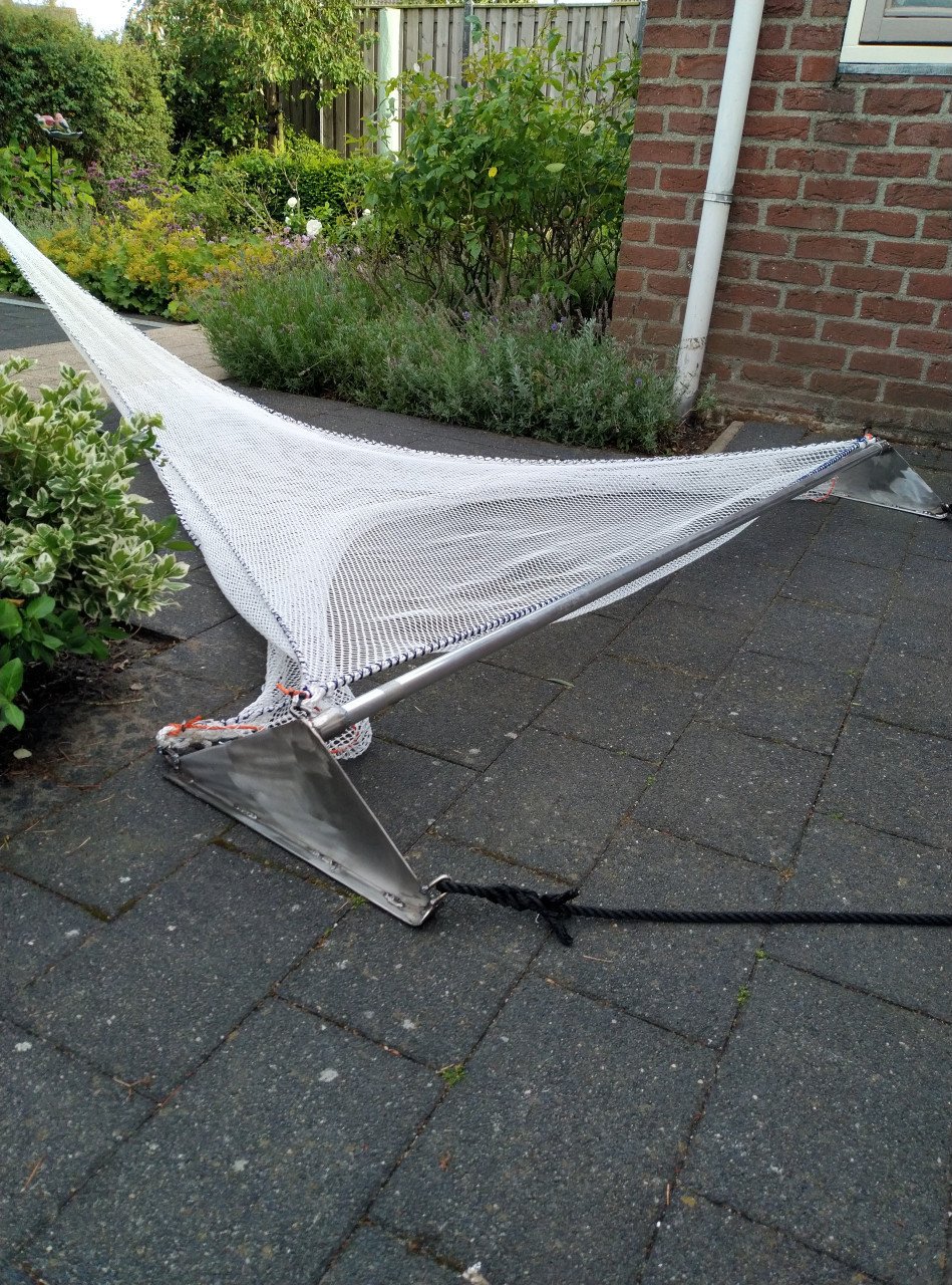 Te koop garnalennet,visnet, aasnet