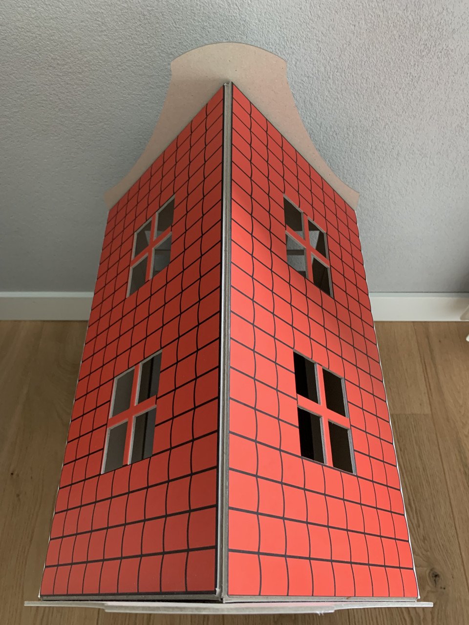 Petsdam het Dorpshuisje - kattenhuis - wit - nieuw
