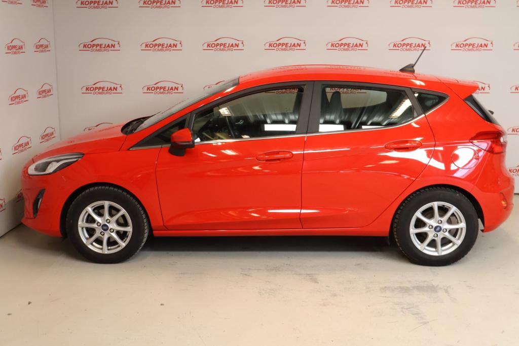 Ford Fiesta 1.0 ecoboost titanium nl auto, trekhaak, appconnect, cruise,