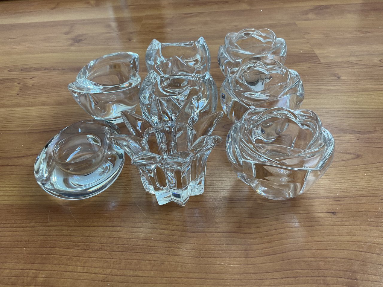 Kristallen sfeerlichtjes 8 stuks