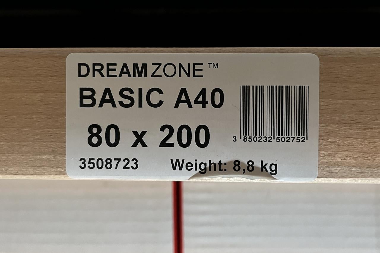 Grenen bedframe 80 x 200