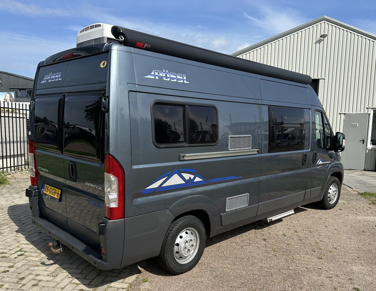 4 persoons Citroen Jumper / Pössl buscamper – Ideaal voor de avonturier